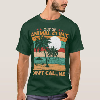動物クリニック退職記念 Veterinarian Retirement Tシャツ