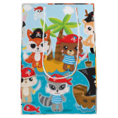 動物クルーパーティー ミディアムペーパーバッグ (裏面)