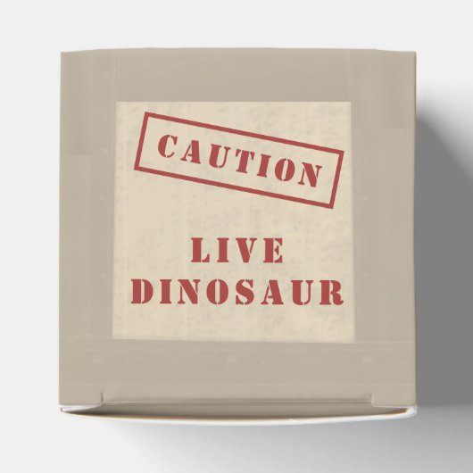 動物クレート恐竜の先史時代誕生日 フェイバーボックス (上部)