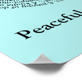 動物グループ名・平和共存ポスター ポスター (角)