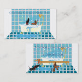 動物グルーミングアポイントメント 予約カード (正面/裏面)