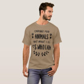 動物ケア 動物用品 動物園の友達 Tシャツ (正面フル)