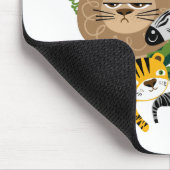 動物サファリ マウスパッド (コーナー)