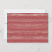 動物サーカス | 水彩カーニバル フォト 誕生日 招待状 (裏面)