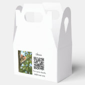 動物シンプル名詳細QRコード追加文字写真 フェイバーボックス (オープン)