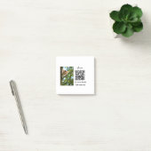 動物シンプル名詳細QRコード追加文字写真 ポストイット (オフィス)