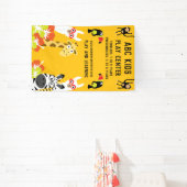 動物ジャングルサファリプレイセンター 横断幕 (インサイチュ)