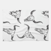 動物スカル キッチンタオル (横)