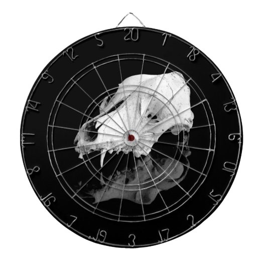 動物スカル ダーツボード (正面)