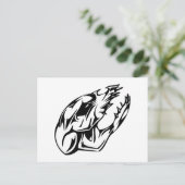 動物スカル ポストカード (スタンド正面)