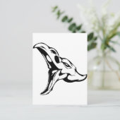 動物スカル ポストカード (スタンド正面)