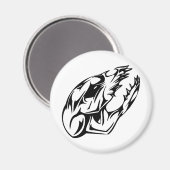 動物スカル マグネット (正面/裏面)