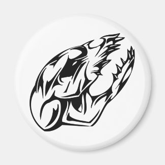 動物スカル マグネット