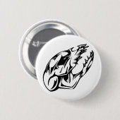 動物スカル 缶バッジ (正面&裏面)