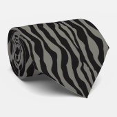 動物ストライプのの連男性へ結 ネクタイ (ロール)