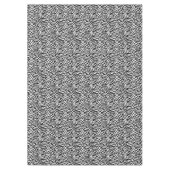 動物ゼブラテーブルクロス テーブルクロス (正面)