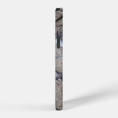 動物ゾウ目のアップ iPhoneケース (右側面)