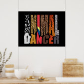 動物ダンサー ポスター (キッチン)