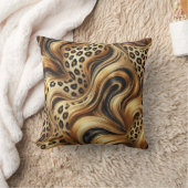 動物デザインプリント クッション (ブランケット)