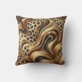 動物デザインプリント クッション