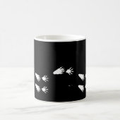 動物トラック コーヒーマグカップ (中央)