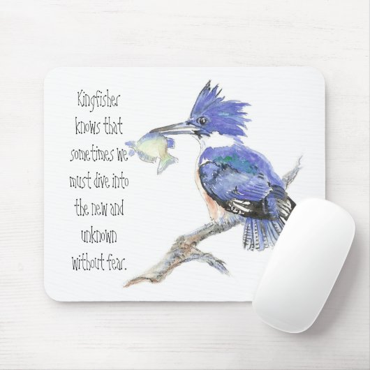 動物トーテム、スピリチュアル、インスピレーション勇気付けられる マウスパッド (マウス)