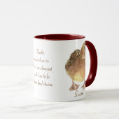 動物トーテム、スピリチュアル、インスピレーション勇気付けられる マグカップ (正面右)