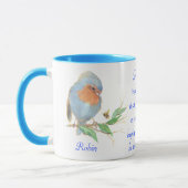 動物トーテム、スピリチュアル、インスピレーション勇気付けられる マグカップ (左)