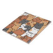 動物ドードルアート タイル (側面)