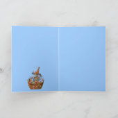 動物ノアの箱舟 – グリーティングカード (内部)