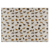 動物パターン1 カッティングボード (正面)