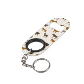 動物パターン1 キーホルダー栓抜き (裏面アングル)