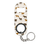 動物パターン1 キーホルダー栓抜き (裏面)