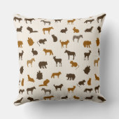 動物パターン1 クッション (裏面)