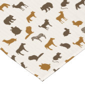 動物パターン1 ショートテーブルランナー (コーナー)