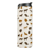 動物パターン1 タンブラー (回転左)