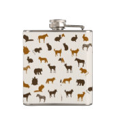 動物パターン1 フラスク (裏面)