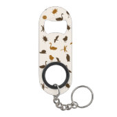 動物パターン2 キーホルダー栓抜き (裏面)