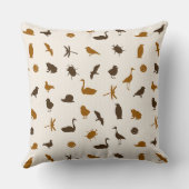 動物パターン2 クッション (裏面)