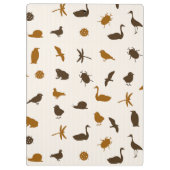 動物パターン2 クリップボード (裏面)