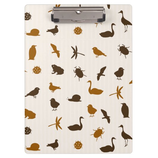 動物パターン2 クリップボード (正面)