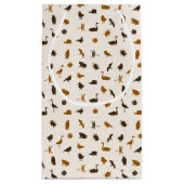 動物パターン2 スモールペーパーバッグ (裏面)