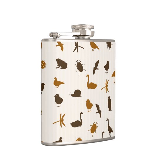 動物パターン2 フラスク (右)