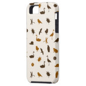 動物パターン2 Case-Mate iPhoneケース (裏面左)