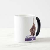 動物パレードのブックハウンド モーフィングマグカップ (正面右)