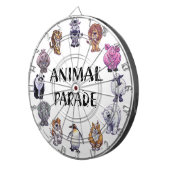 動物パレード集団 ダーツボード (正面右)