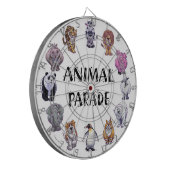 動物パレード集団 ダーツボード (正面左)