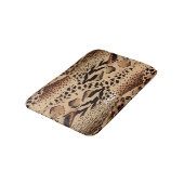 動物パーソナライズされた模様デザインプリント組織 バスマット (アングル)