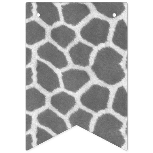 動物パーティー | 野生動物誕生日 バンティングフラッグ (第1の旗)