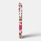 動物ヒョウの名前の印刷ピンクブラウン Case-Mate iPhoneケース (裏面 / 左)